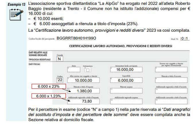 Casi Pratici Di Compilazione Della Cu Lavoro Autonomo Provvigioni