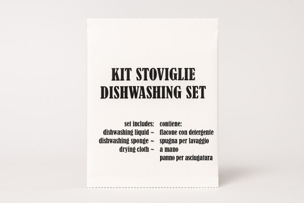 Kit Stoviglie Monouso per Affitti Brevi 100 pz - immagine 2