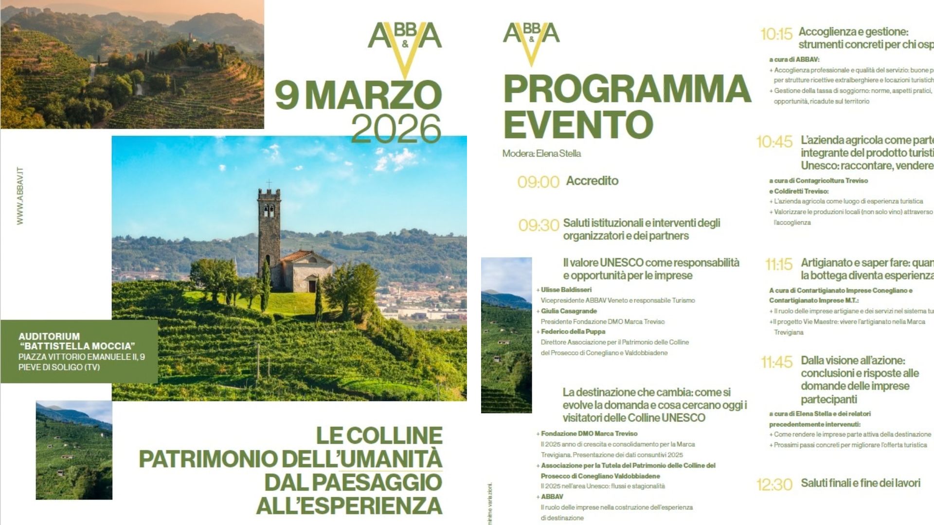 Le Colline Patrimonio dell’Umanità: dal Paesaggio all’Esperienza